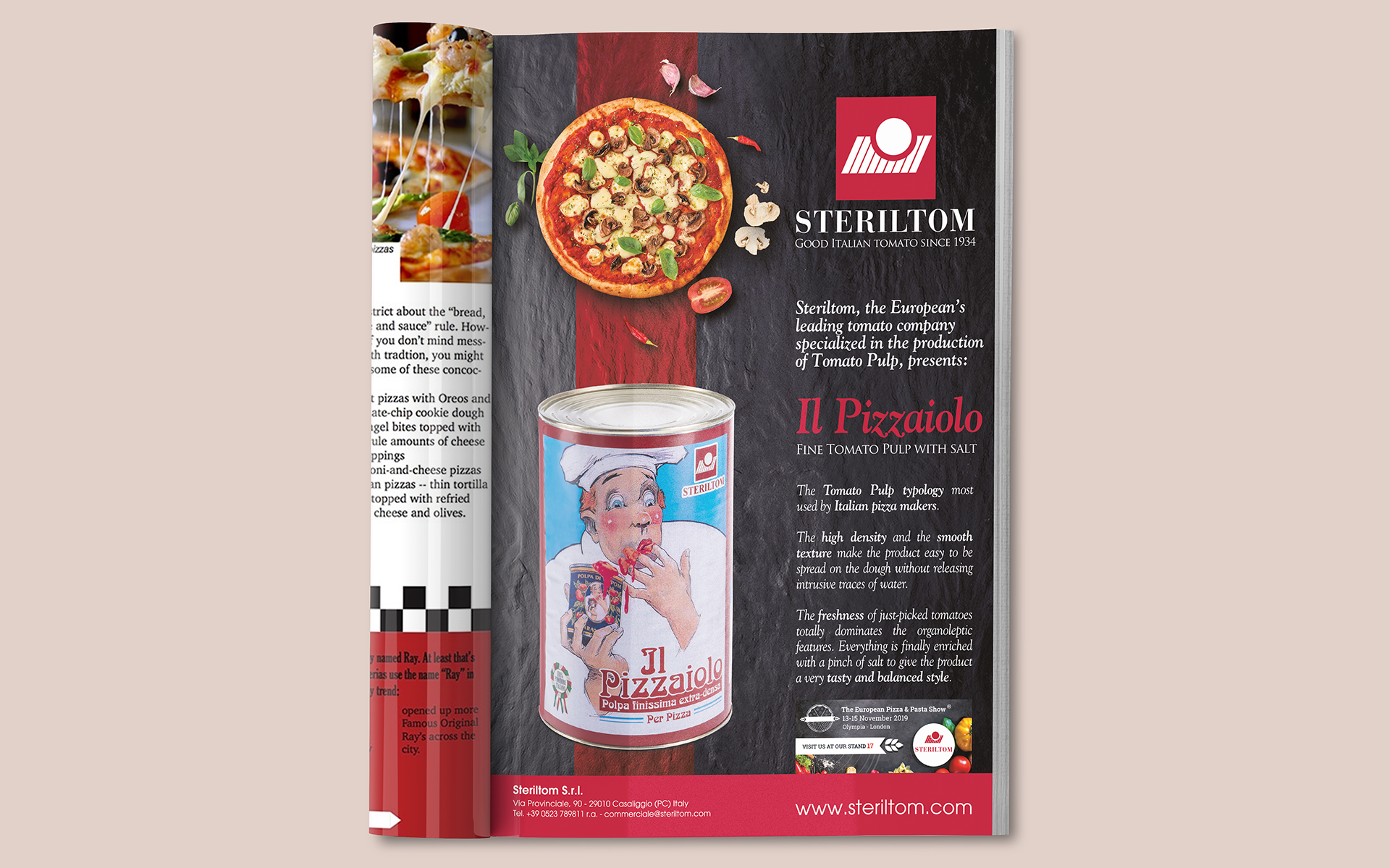 Campagna pubblicitaria Steriltom
