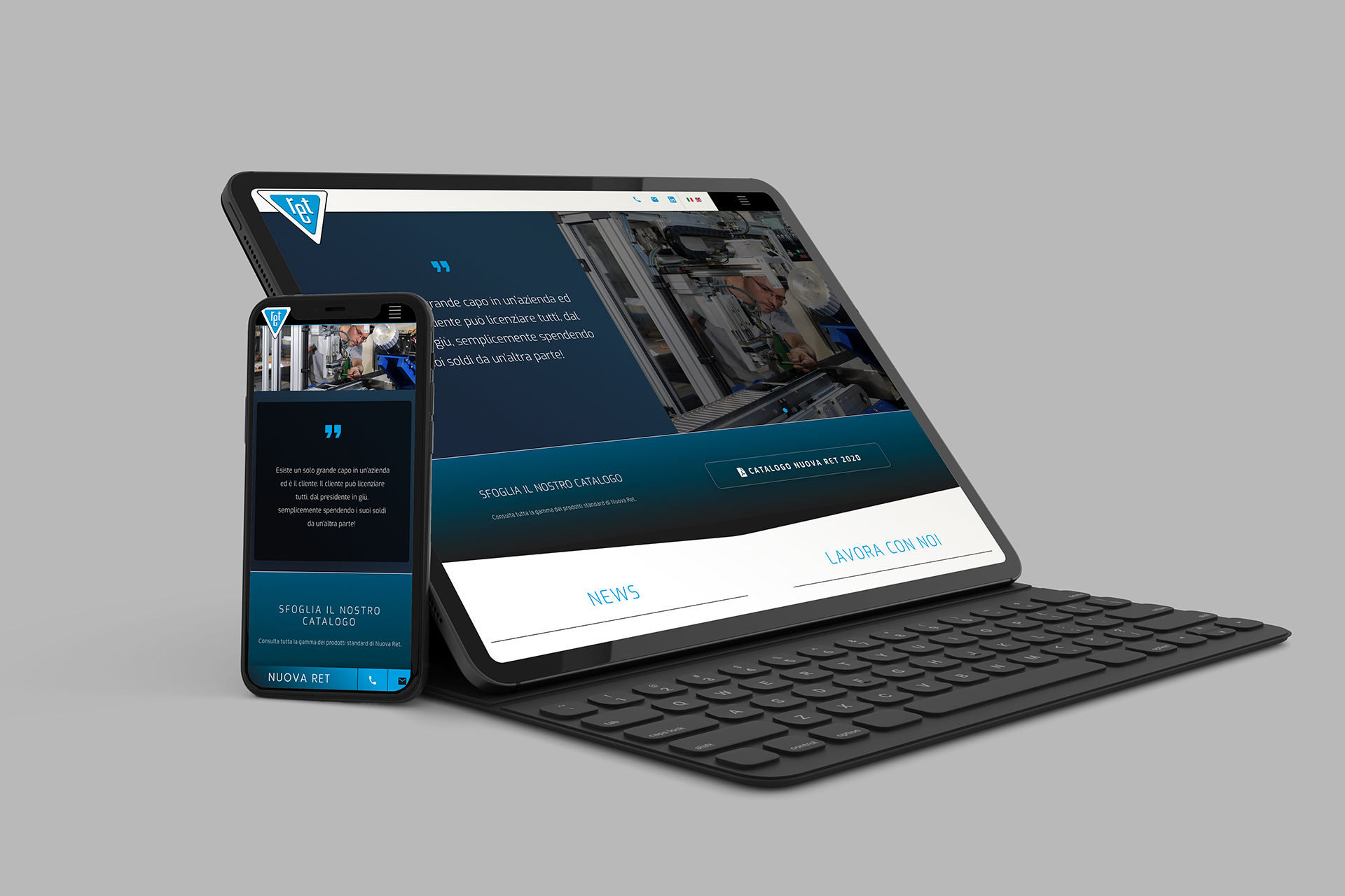 Sito web Nuova Ret
